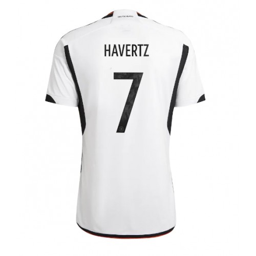 Fotbalové Dres Německo Kai Havertz #7 Domácí MS 2022 Krátký Rukáv